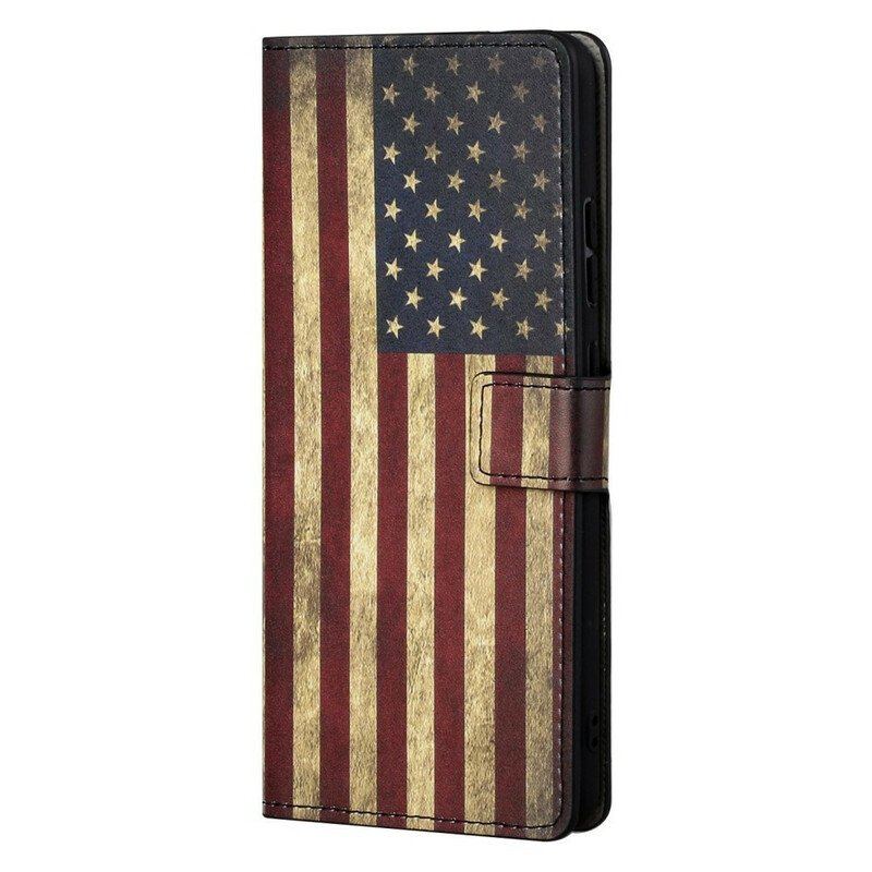 Etui Folio do OnePlus Nord 2 5G Flaga Ameryki