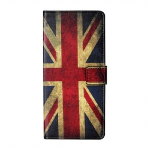 Etui Folio do OnePlus Nord 2 5G Flaga Anglii