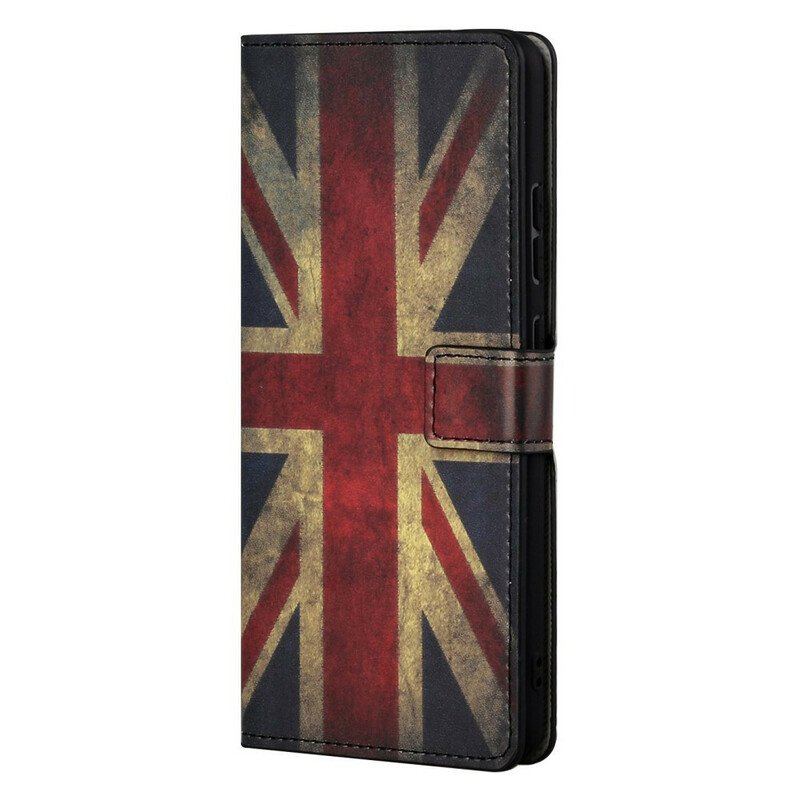 Etui Folio do OnePlus Nord 2 5G Flaga Anglii