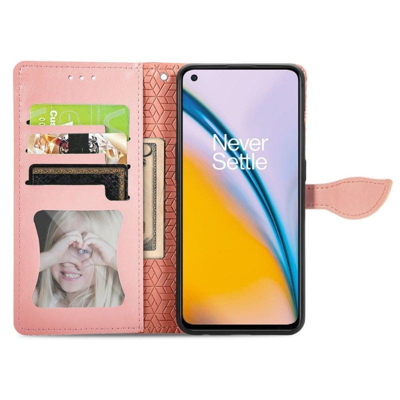 Etui Folio do OnePlus Nord 2 5G Mandala Liść