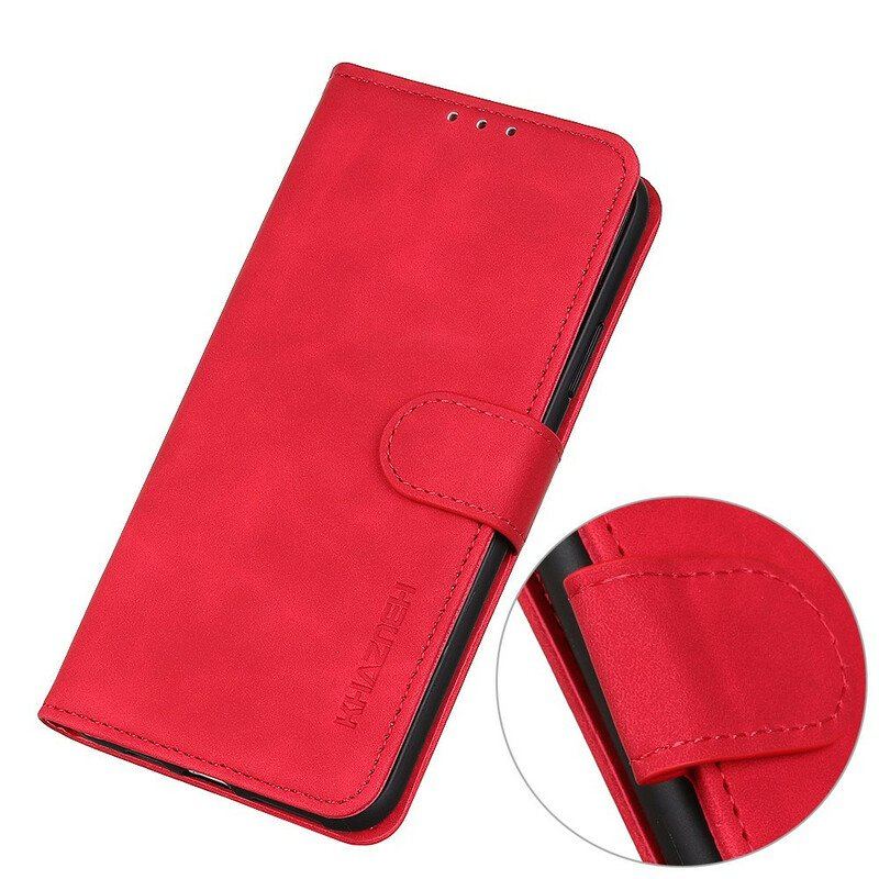 Etui Folio do OnePlus Nord 2 5G Matowy Efekt Skóry Vintage Khazneh