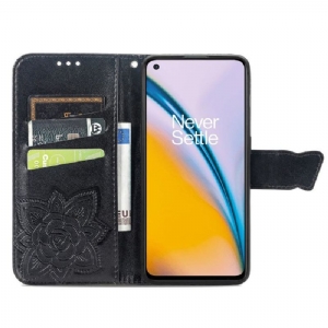 Etui Folio do OnePlus Nord 2 5G Motyl Ulga