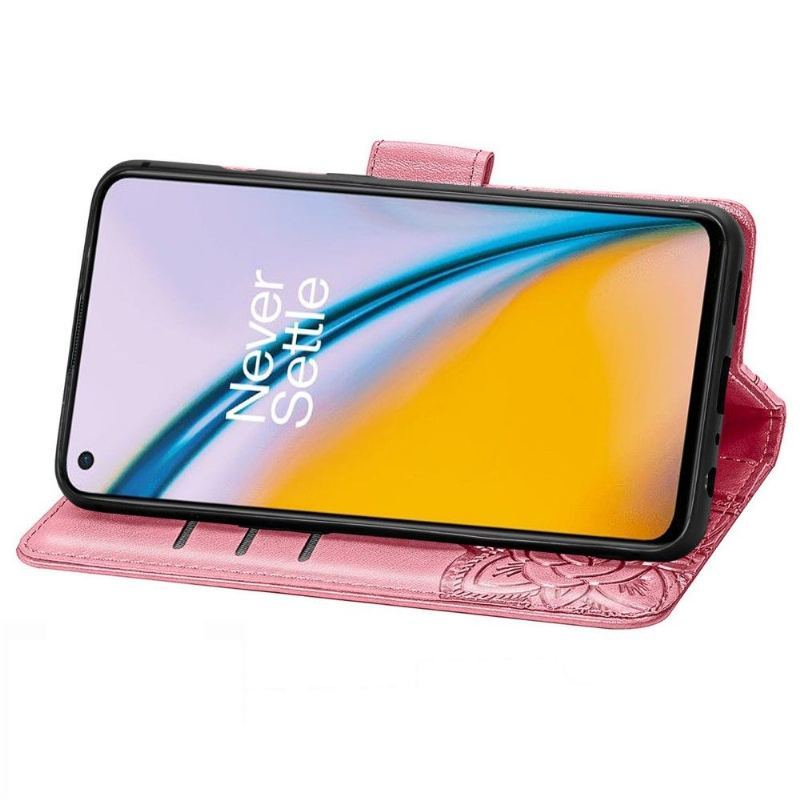 Etui Folio do OnePlus Nord 2 5G Motyl Ulga