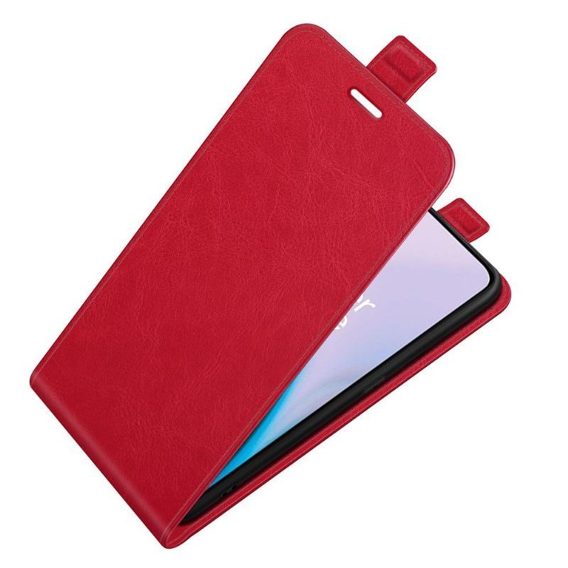 Etui Folio do OnePlus Nord 2 5G Skórzany Futerał Ze Sztucznej Skóry W Pionie