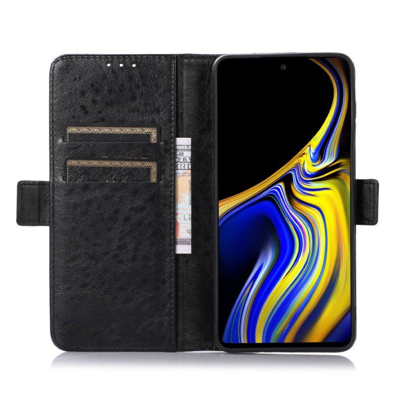 Etui Folio do OnePlus Nord 2 5G Subtelne Przeszycia