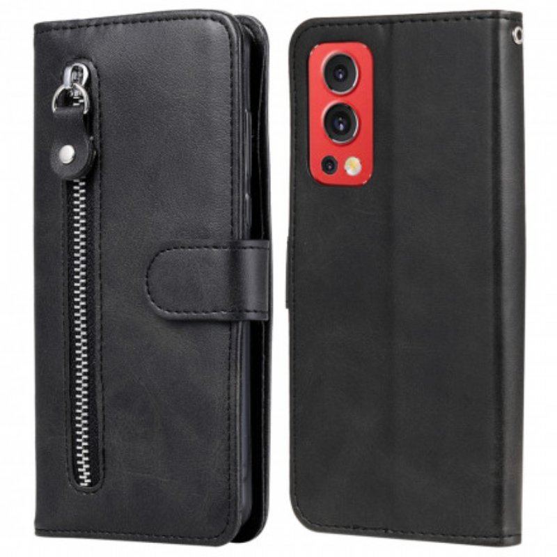 Etui Folio do OnePlus Nord 2 5G Zabytkowa Portmonetka