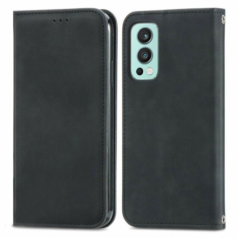 Etui Na Telefon do OnePlus Nord 2 5G Etui Folio Dotyk Skóry