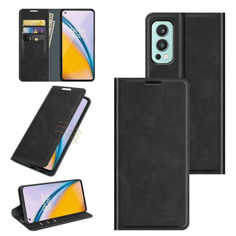 Etui Na Telefon do OnePlus Nord 2 5G Etui Folio Dotyk Skóry