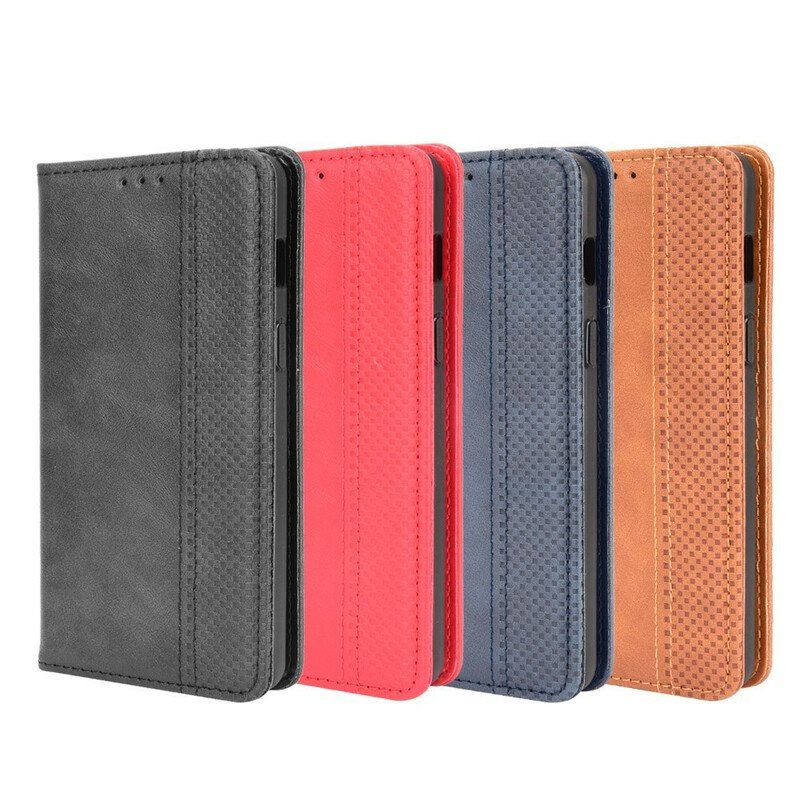 Etui Na Telefon do OnePlus Nord 2 5G Etui Folio Stylizowany Efekt Skóry W Stylu Vintage