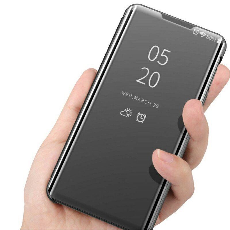 Etui Na Telefon do OnePlus Nord 2 5G Lustro I Sztuczna Skóra