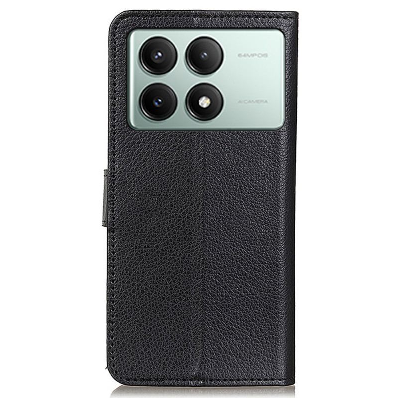 Etui Folio Do Poco X6 Pro 5g Tradycyjna Sztuczna Skóra