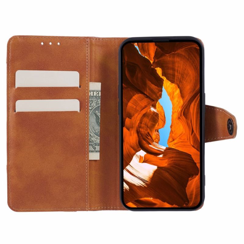 Etui Folio Poco X6 Pro 5g Bi-tekstura Etui Ochronne