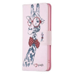 Etui Folio Poco X6 Pro 5g Intello Żyrafa