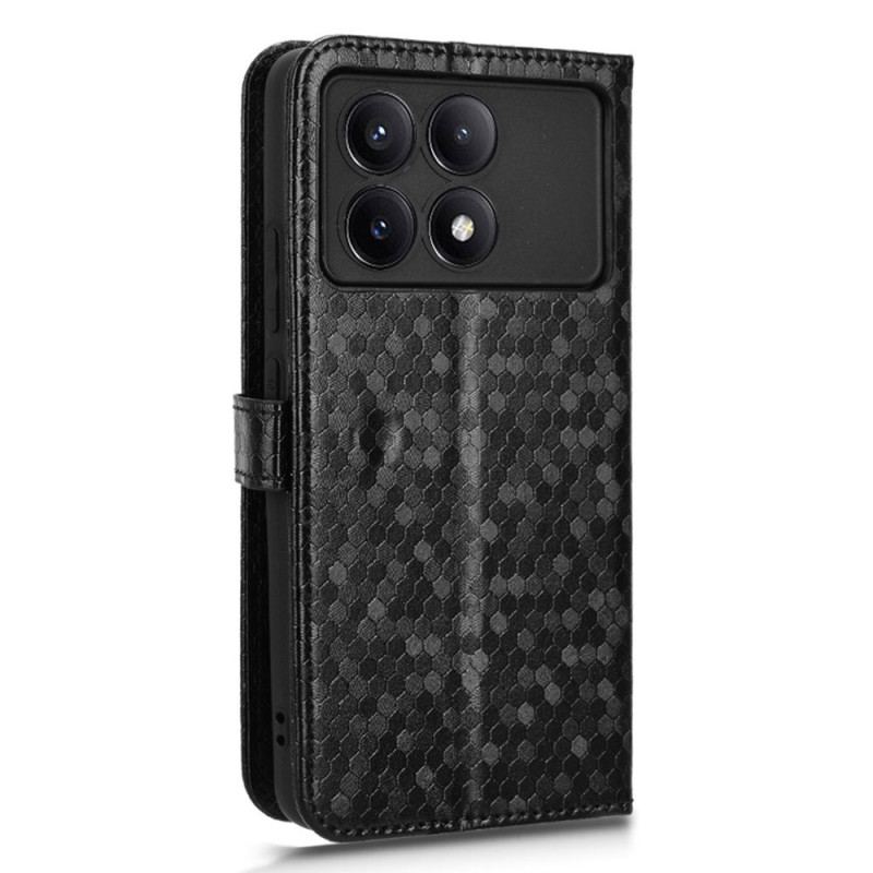 Etui Folio Poco X6 Pro 5g Punkty Za Pasek