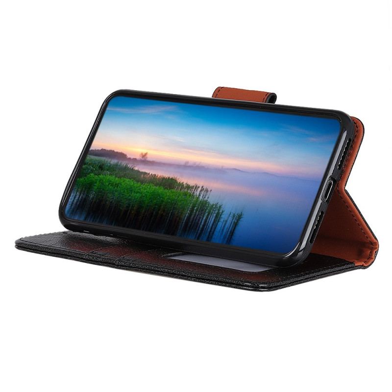 Etui Folio Poco X6 Pro 5g Tekstura Nappa Etui Ochronne