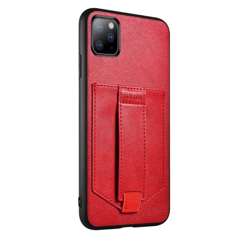 Etui do iPhone 11 Pro Anti-fall Sulada Etui Na Karty Ze Sztucznej Skóry