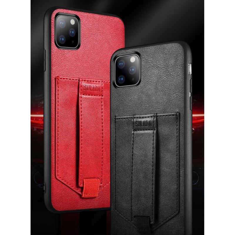 Etui do iPhone 11 Pro Anti-fall Sulada Etui Na Karty Ze Sztucznej Skóry