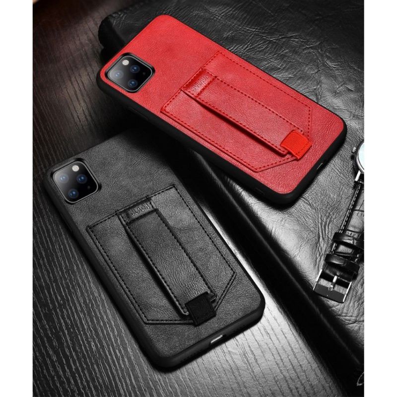 Etui do iPhone 11 Pro Anti-fall Sulada Etui Na Karty Ze Sztucznej Skóry