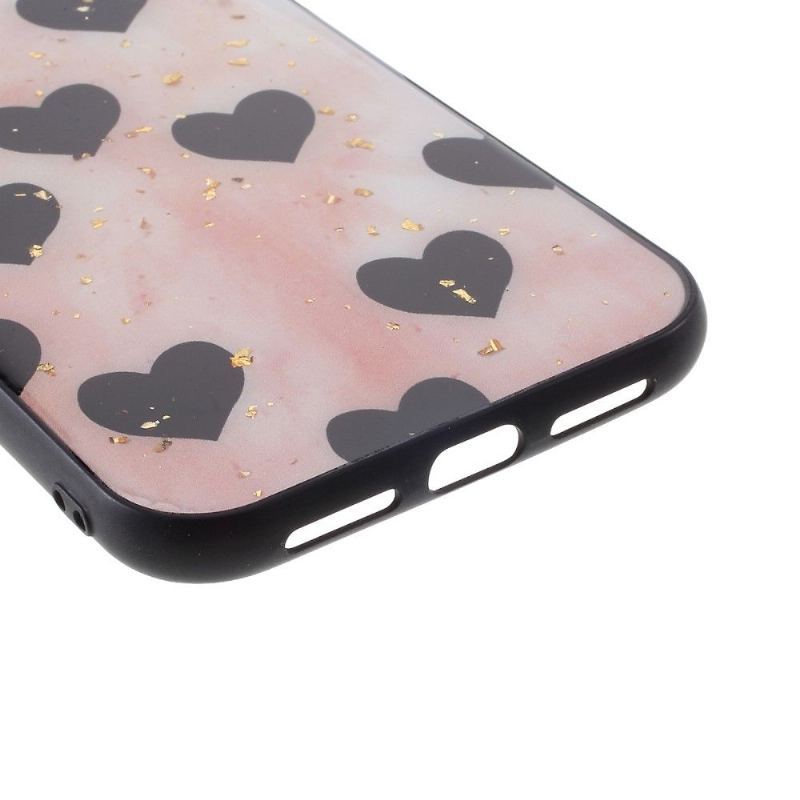 Etui do iPhone 11 Pro Czarne Serca