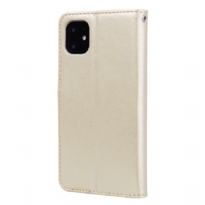 Etui Folio do iPhone 11 Pro Classic Różowy Wzór