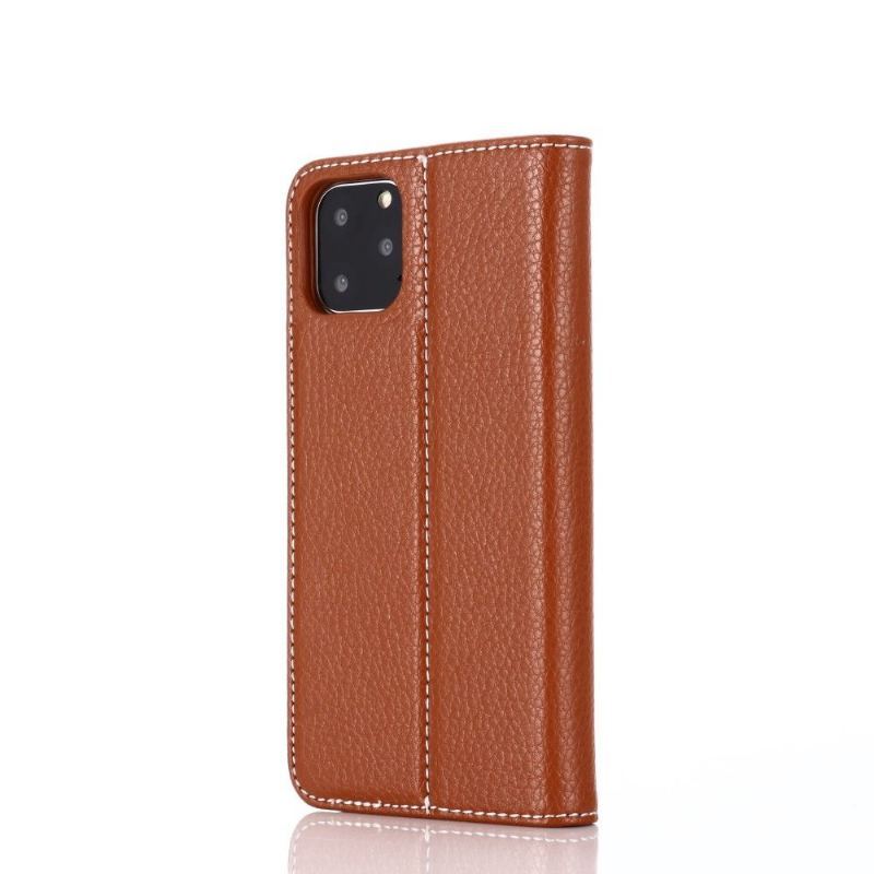 Etui Folio do iPhone 11 Pro Gebei Efekt Skóry Ziarnistej