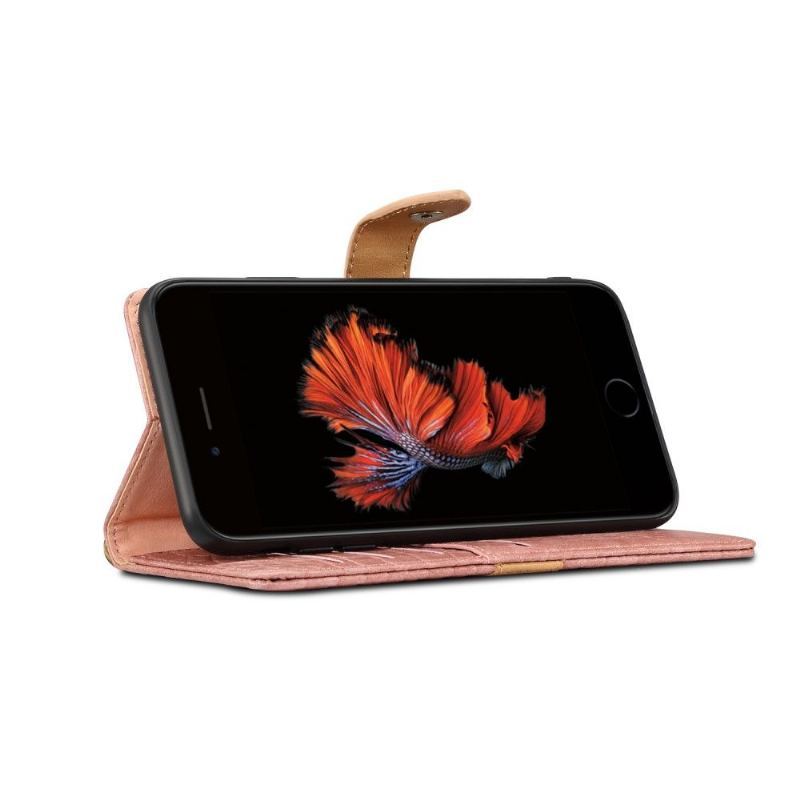 Etui Folio do iPhone 11 Pro Imitacja Skóry Kroko