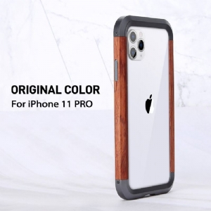 Futerały do iPhone 11 Pro Drewno I Metal