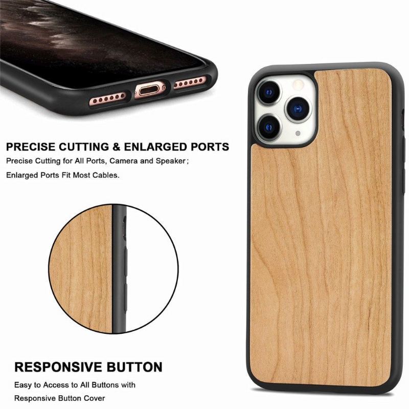 Futerały do iPhone 11 Pro Obrzeża Premium Wood