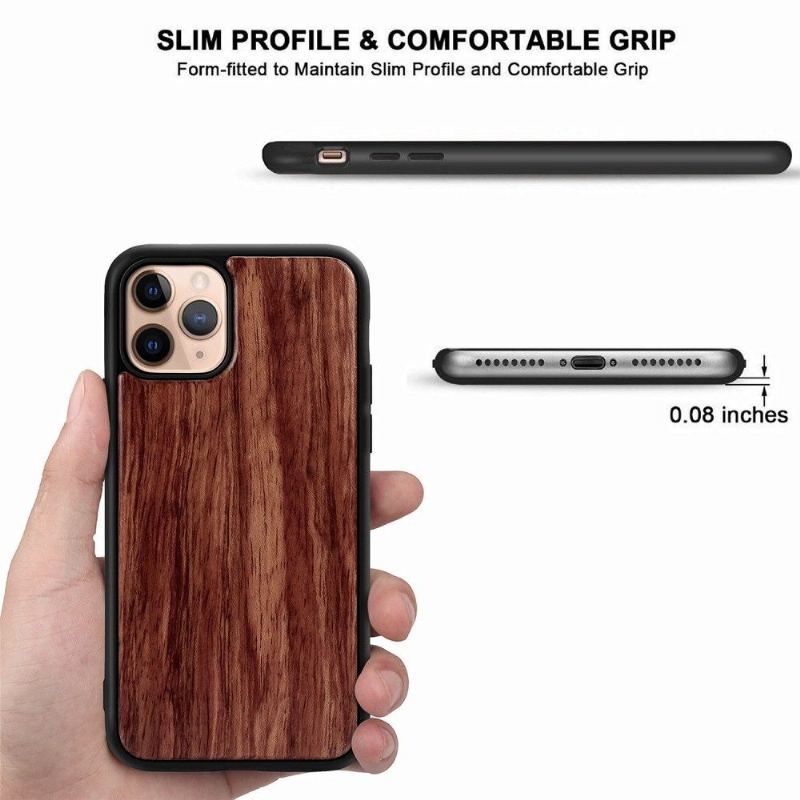 Futerały do iPhone 11 Pro Obrzeża Premium Wood