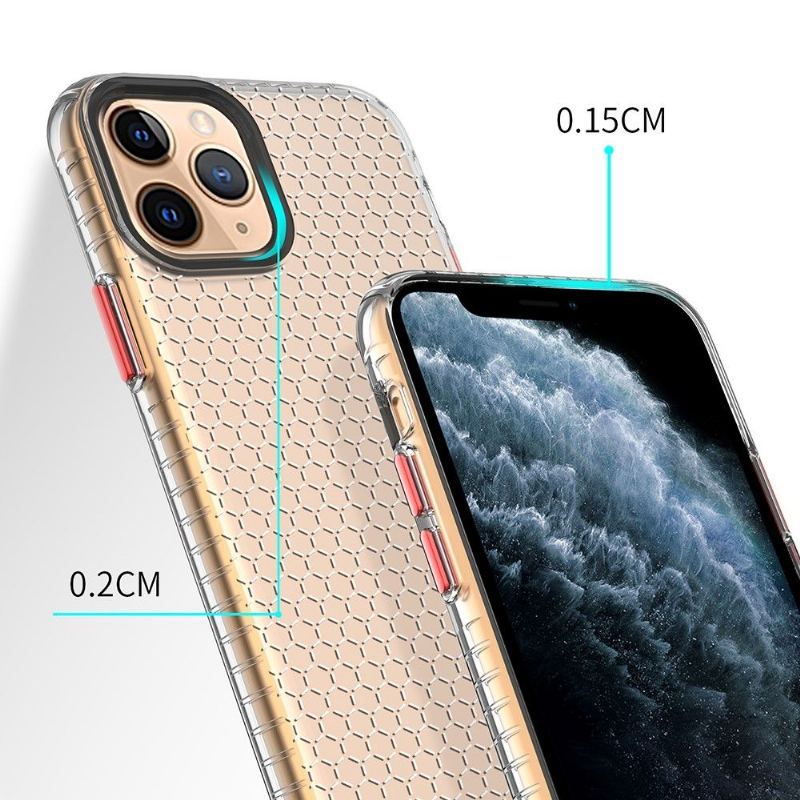 Futerały do iPhone 11 Pro Obrzeża Silikonowy Plaster Miodu