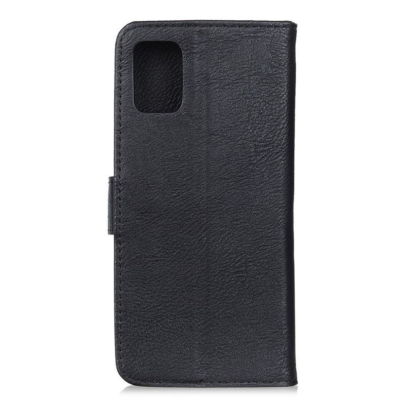 Etui Folio do OnePlus 8T Khazneh Etui Na Karty Z Efektem Skóry