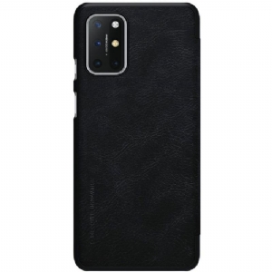 Etui Folio do OnePlus 8T Seria Qin Efekt Skóry