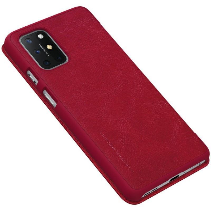 Etui Folio do OnePlus 8T Seria Qin Efekt Skóry