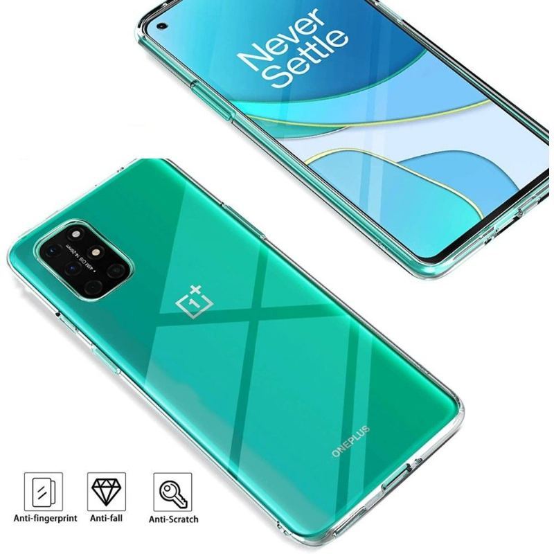 Etui Oneplus 8T + Folie Ochronne Ze Szkła Hartowanego