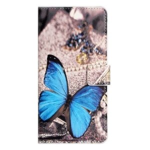 Etui Folio Honor 200 Lite Błękitny Motyl Etui Ochronne