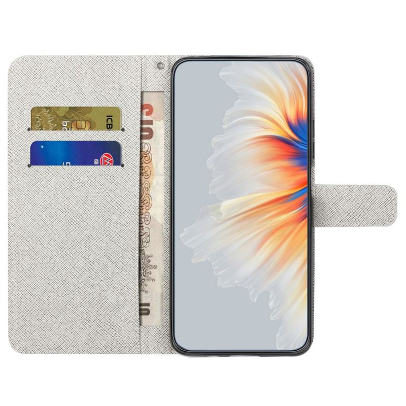 Etui Folio Honor 200 Lite Diamentowe Motyle Z Paskiem Etui Ochronne