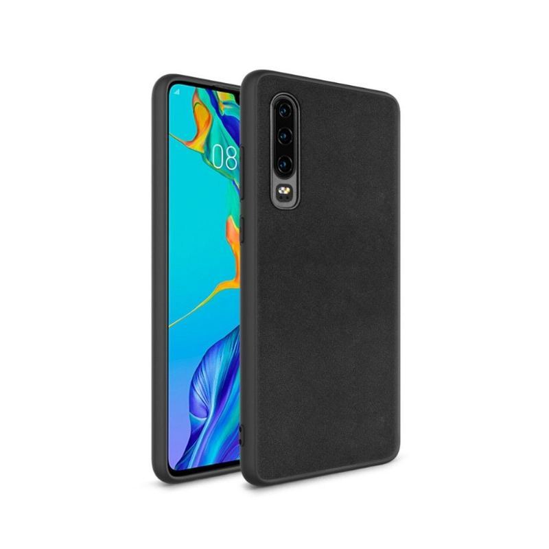 Futerały do Huawei P30 Obrzeża Imitacja Zamszu