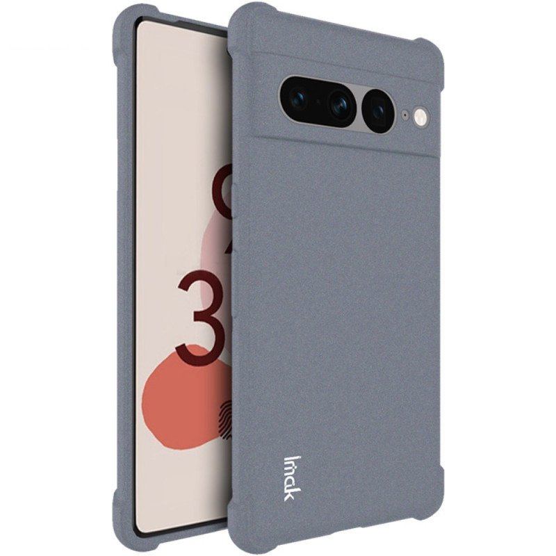 Etui do Google Pixel 7 Pro Prosty Efekt Błyszczącej Skóry