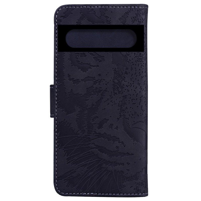 Etui Folio do Google Pixel 7 Pro Etui Na Karty Ze Sztucznej Skóry