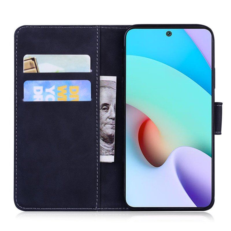 Etui Folio do Google Pixel 7 Pro Etui Na Karty Ze Sztucznej Skóry