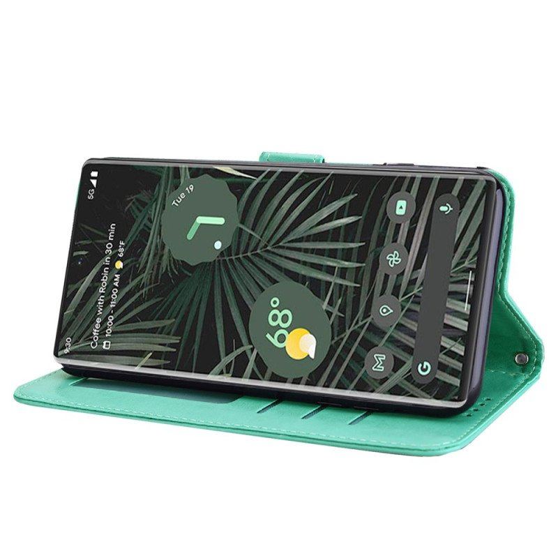 Etui Folio do Google Pixel 7 Pro Wielokartowa Klasa Premier