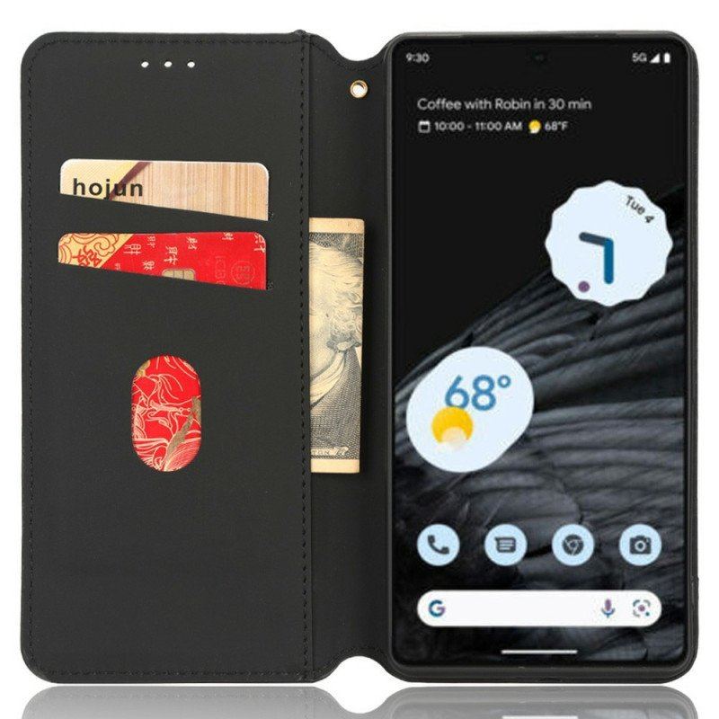 Etui Na Telefon do Google Pixel 7 Pro Etui Folio Szkło Hartowane Route Du Bonheur