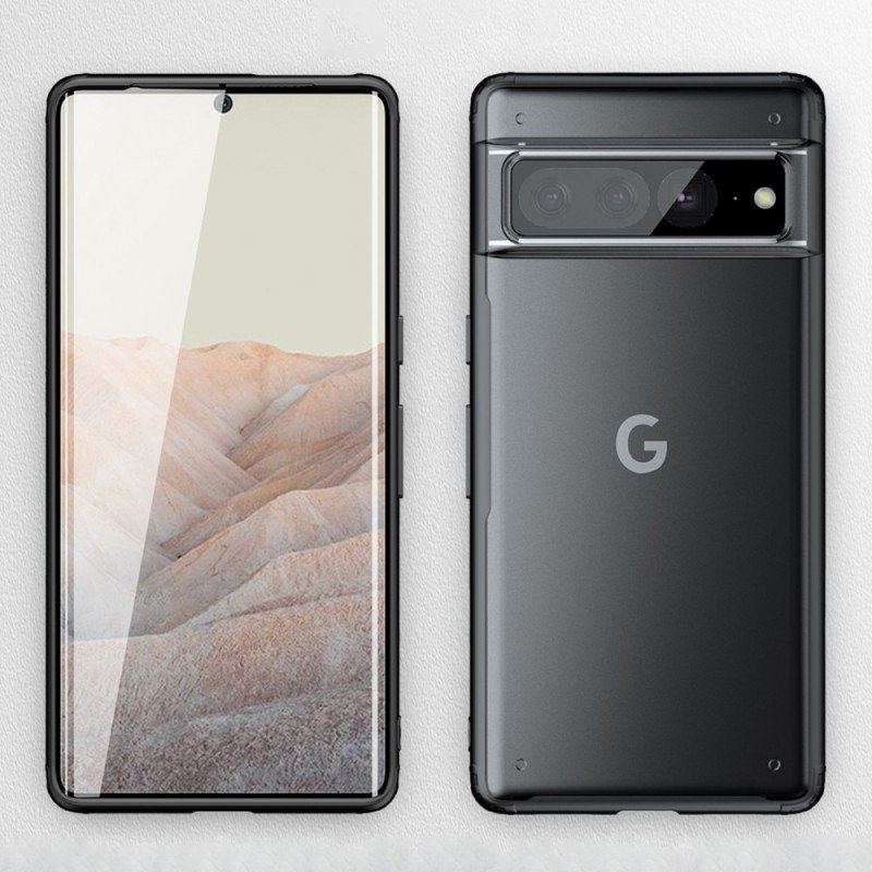 Futerały do Google Pixel 7 Pro Tekstura Dżinsów Ze Sztucznej Skóry