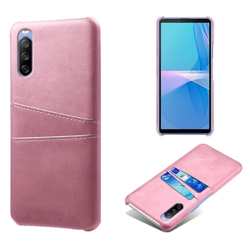 Etui do Sony Xperia 10 III Skórzany Uchwyt Na Karty