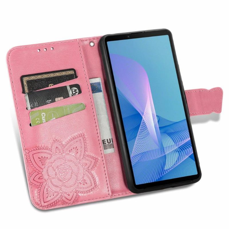 Etui Na Telefon Pokrowce do Sony Xperia 10 III Biznes Motyl Ulga