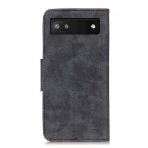 Case do Google Pixel 6a Biznes Edouard Faux Leather Vintage