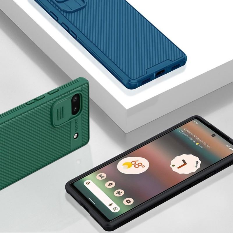 Etui do Google Pixel 6a Biznes Camshield Z Tylną Osłoną Obiektywu