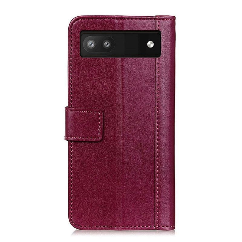 Etui Folio do Google Pixel 6a Skórzany Futerał Cerena Faux Leather Folio