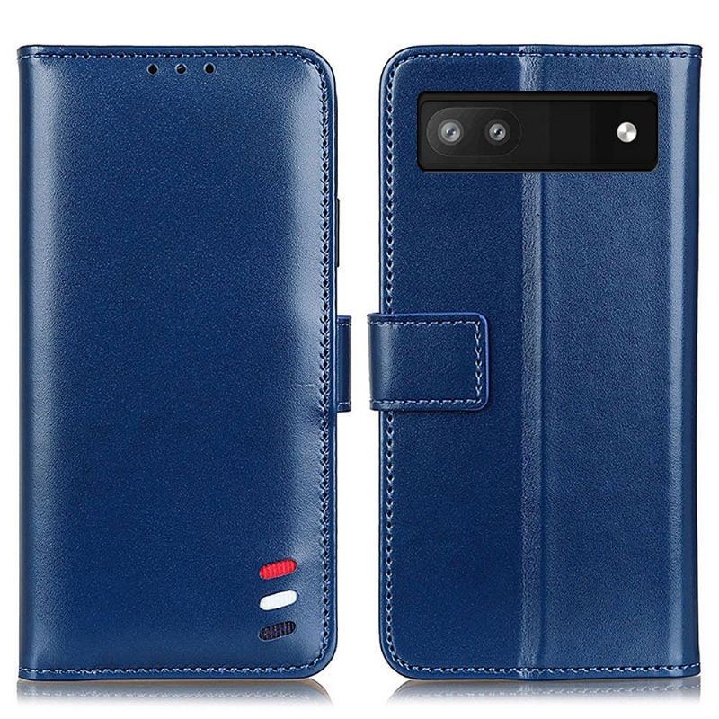 Etui Folio do Google Pixel 6a Skórzany Futerał Melody Faux Leather Folio