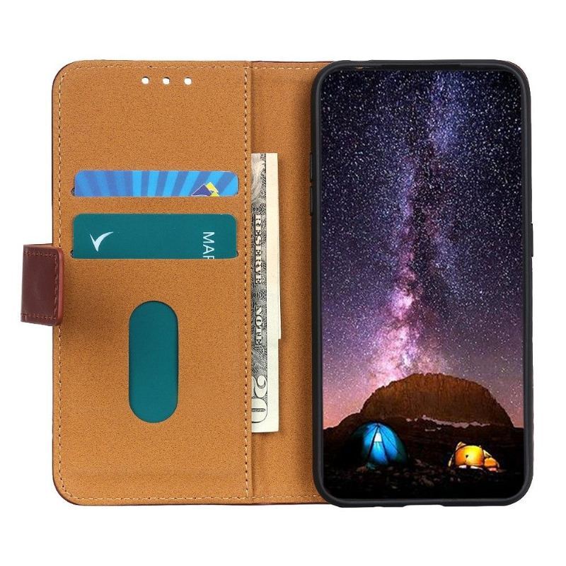 Etui Folio do Google Pixel 6a Skórzany Futerał Melody Faux Leather Folio